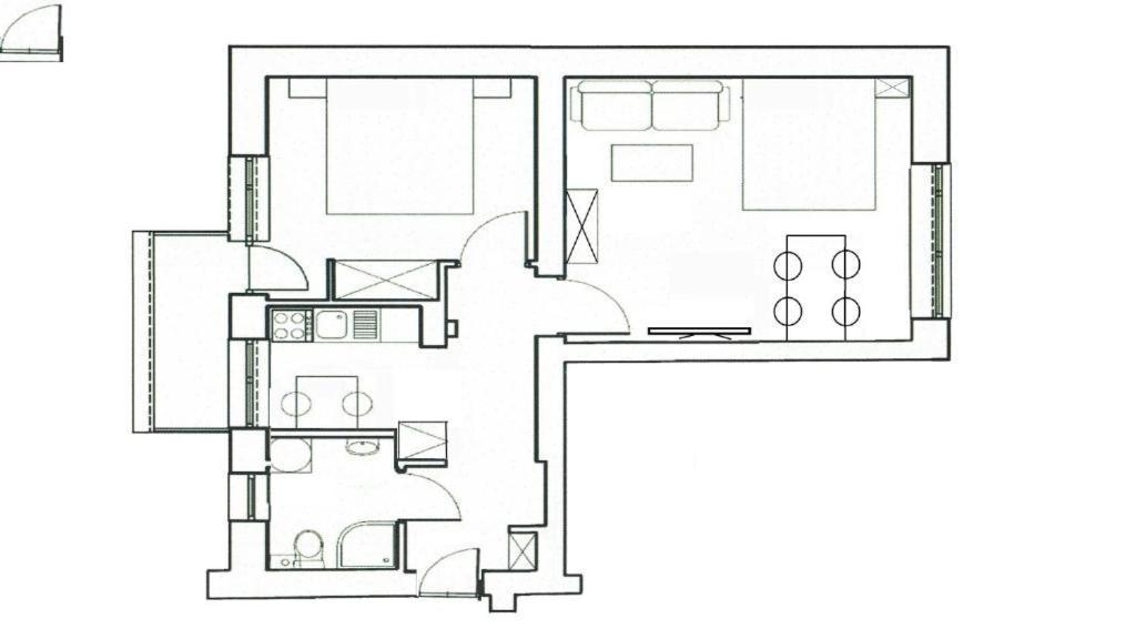 Apartment Katamaran Kraków Exteriör bild